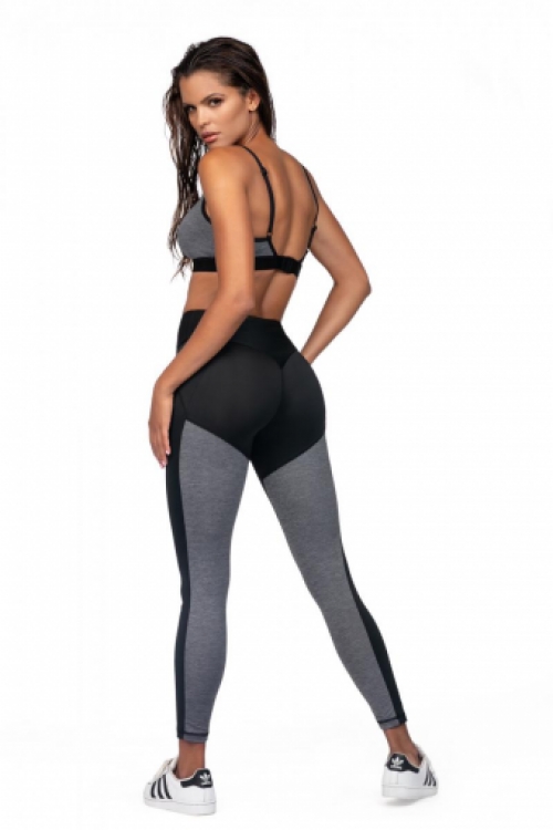 Dubbele kleur sportleggings