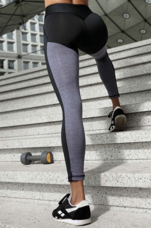 Dubbele kleur sportleggings