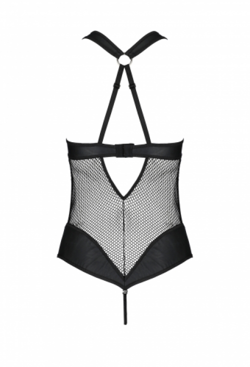 Elegante grofmazig net stringbody