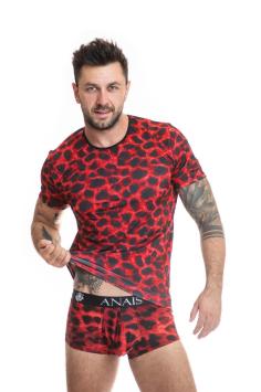 Heren dierenprint t-shirt savage