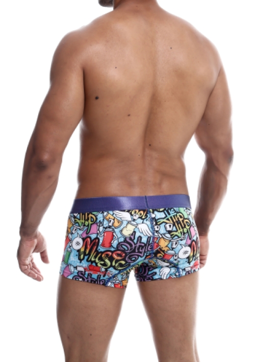 Heren hipster boxershort doodle