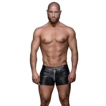 Heren Sexy Boxers Zwartstra