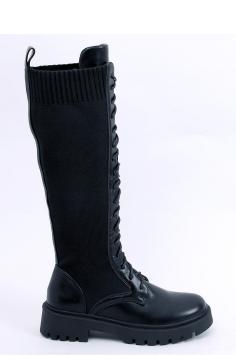 Hoge sok veterlaarzen black