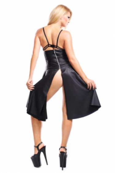 Kinky hoge taille rok en bh setje