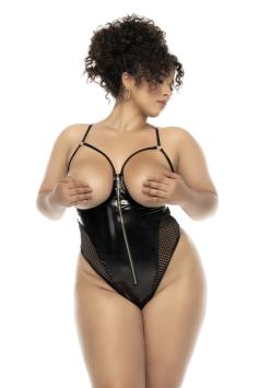 Kinky Open Cup Bodysuit Elegantia