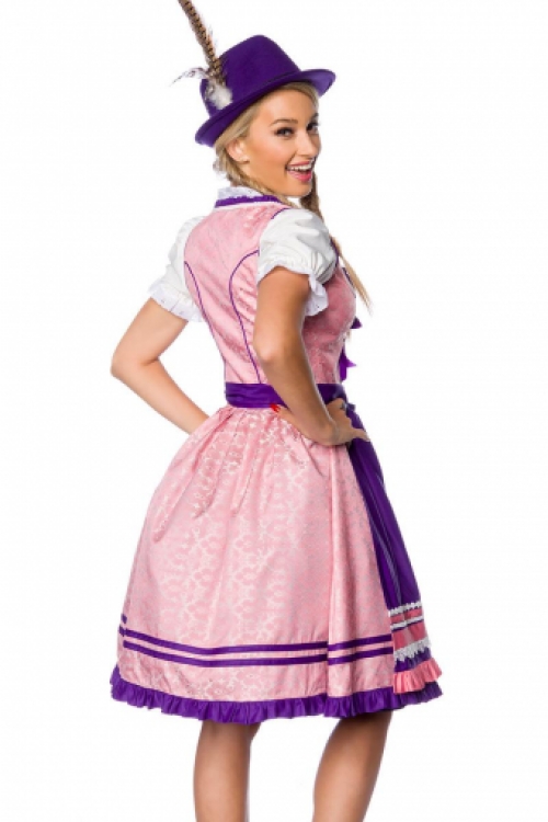 Kleurige dirndl kostuum