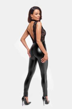 Libido deep V-hals jumpsuit