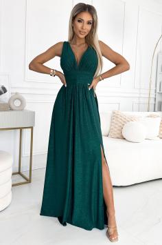 Lumière Elegance Maxi Jurk  Green