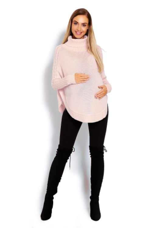 Mama\'s coltrui poncho pink