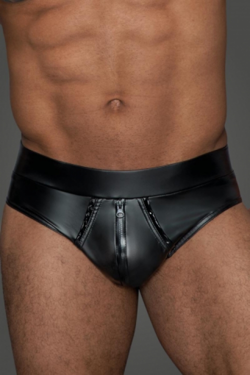 Miss Behaved heren wetlook brief