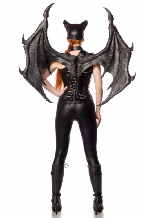 Mystiek Batgirl fighter kostuum