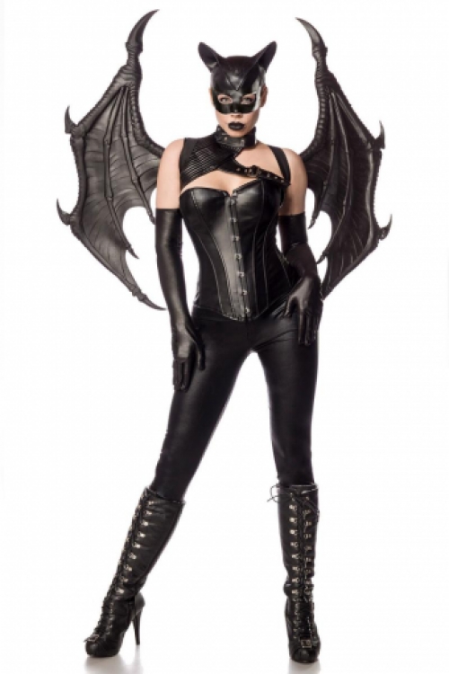 Mystiek Batgirl fighter kostuum
