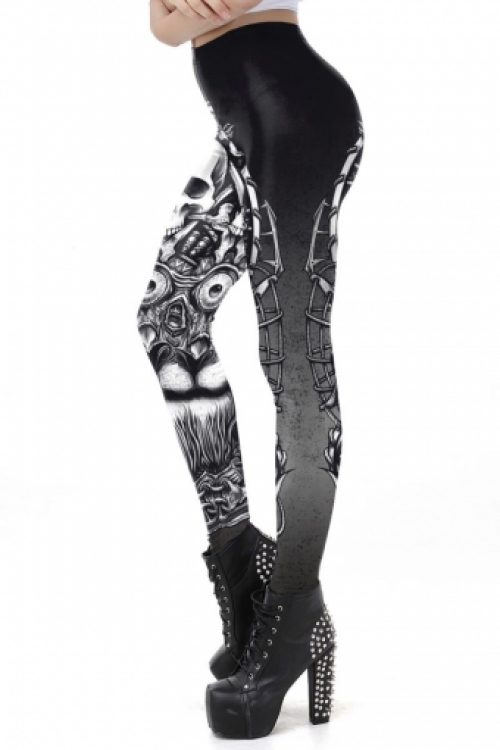 Ocultica Skull Leggings