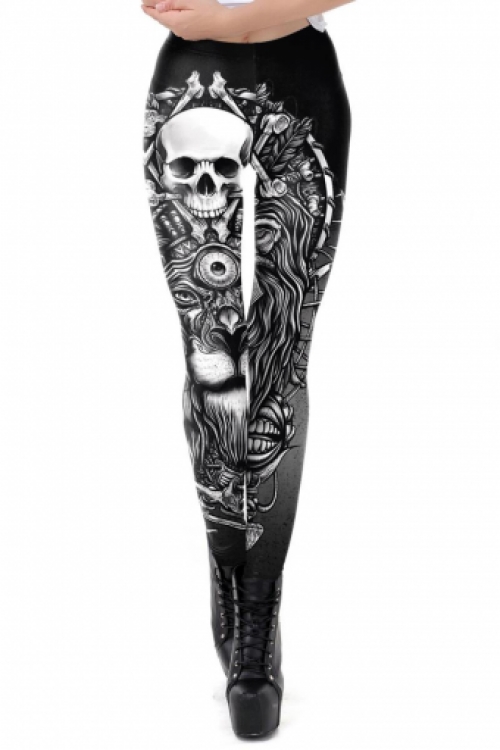 Ocultica Skull Leggings