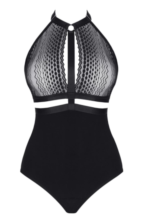 Opvallende halter bodysuit Lady X