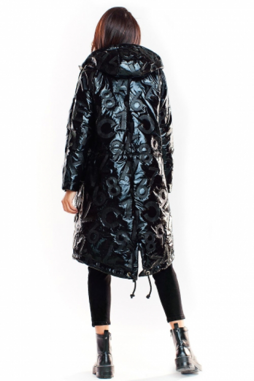 Oversized jas in parka-stijl met capuchon 