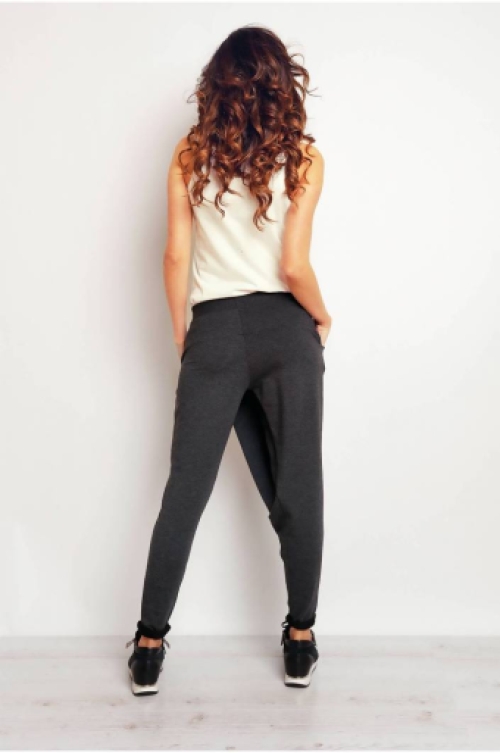 Overslag joggingbroek charcoal