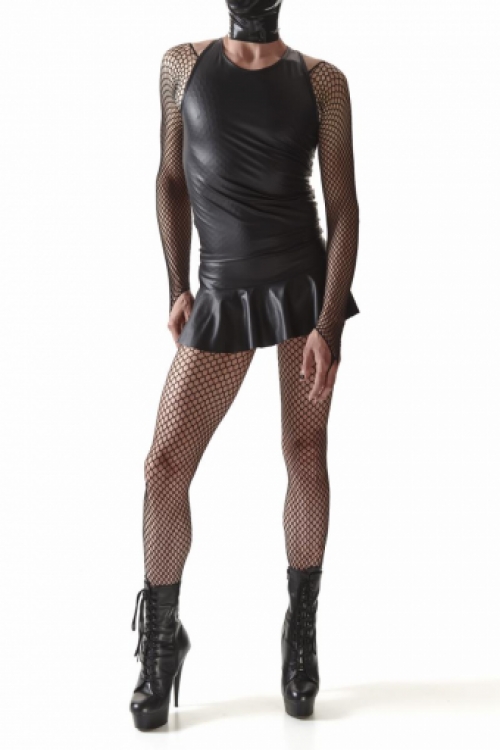 RFP Crossdresser eco-leer wetlook tanktop