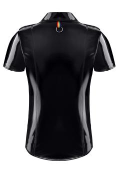 RFP Heren Lak Shirt Met Regenbooglinten