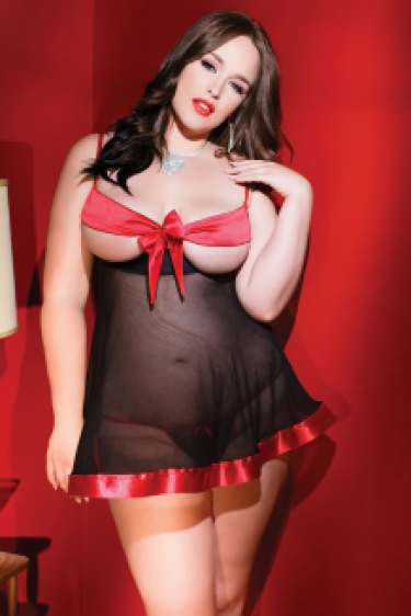 Sexy babydoll giftwrap stijl