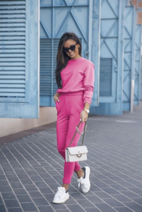 Sport loungewear set fuchsia