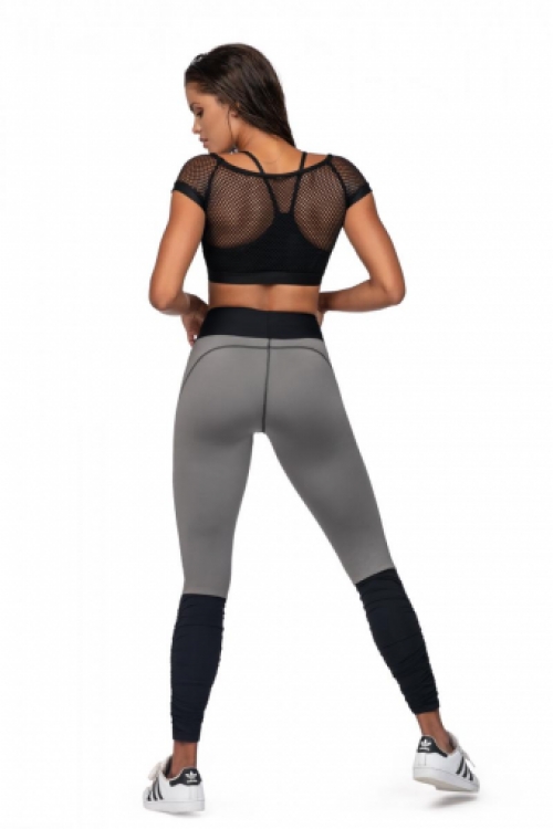 Active fitness crop top van visnet