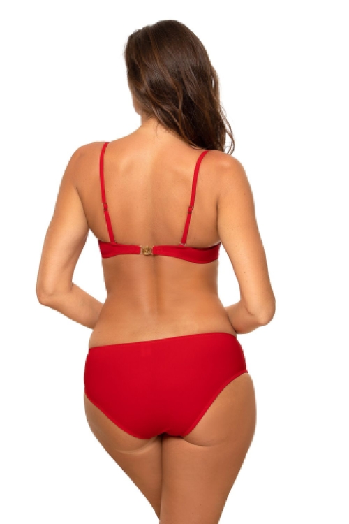 Sydney pushup bikini crimson