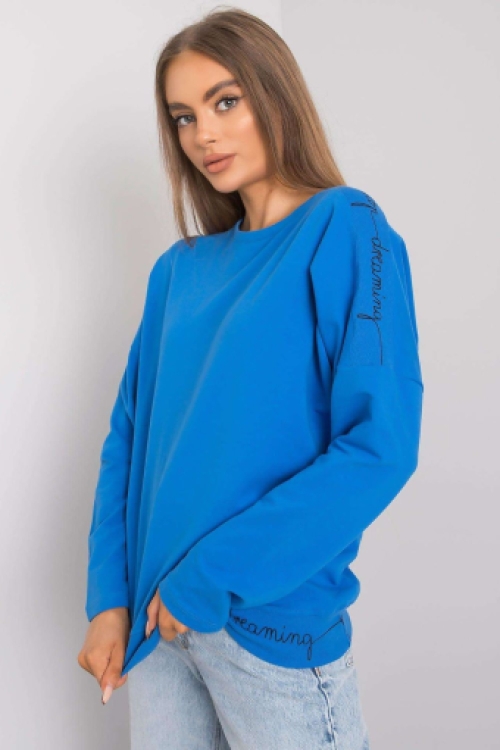 Vleermuismouwen sweatshirt sky