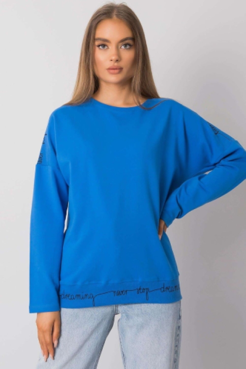 Vleermuismouwen sweatshirt sky