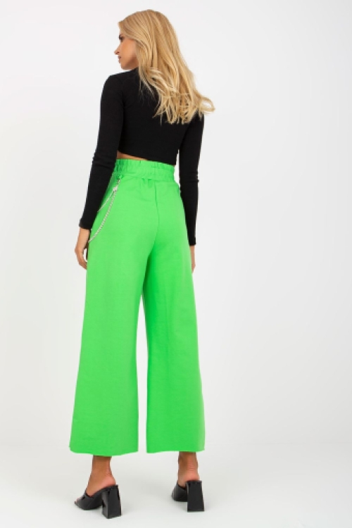 Y2K casual baggy joggingbroek lime