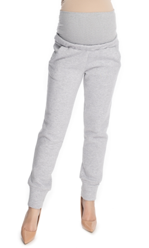 Zwangerschaps sweatpants grijs